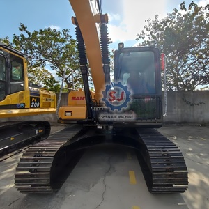 Excavatrice sur chenilles d'occasion SY135CPRO 13,5 tonnes, godet de 0,6 m, importée de Chine, moteur Sany, boîte de vitesses, contrôle PLC, économie de 40% - Product Image 2