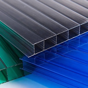 Panneaux de serre en polycarbonate double paroi 10 mm, revêtement UV, plaque creuse transparente, ignifuge, moderne, <span class=keywords><strong>pour</strong></span> toiture de jardin, couverture de <span class=keywords><strong>pergola</strong></span> - Product Image 4