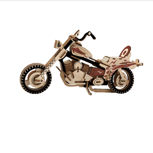 Puzzle <span class=keywords><strong>3D</strong></span> en bois pour enfants, jouets éducatifs, modèles <span class=keywords><strong>de</strong></span> <span class=keywords><strong>moto</strong></span>, bricolage, livraison gratuite, pièces - Product Image 2