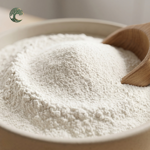 Inulina de Achicoria Pura <span class=keywords><strong>en</strong></span> Polvo CAS 9005-80-5, Fibra Dietética Soluble de Grado Alimenticio, Reemplazo de Grasa para Yogur y Repostería, 99% de Pureza, Sin OMG - Product Image 2