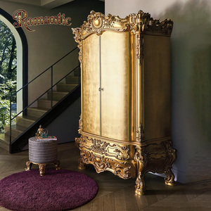 Dormitorio de Madera Elegante de Diseño Europeo Vintage, Hecho a Mano en la Corte Francesa, Pintado a Mano, Clásico, Blanco, Personalizado, 2/4 MDF, Ecológico - Product Image 3
