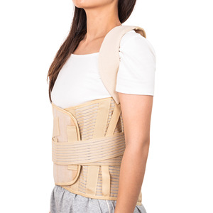 <span class=keywords><strong>Faja</strong></span> <span class=keywords><strong>Lumbar</strong></span> Médica Correctora de Postura para Espalda Baja, Soporte de Pecho Abierto, Cinturón de Soporte <span class=keywords><strong>Lumbar</strong></span> para Alivio del Dolor - Product Image 3