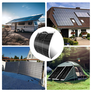 100W Flexible Waterproof Mono Solar 100W MPPT Controller <b>Cable</b> Set for Outdoor Camping Trips 2 Pieces CE Certified 1 Cheap Monoc - Product Image 6