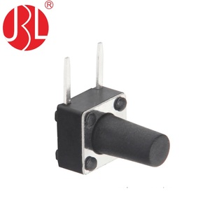 Interruptor Táctil TC-00104A de 6.0*6.0mm, 2 Pines, Accionamiento Lateral, Montaje Pasante, Altura Personalizable, para Electrónica de Consumo - Product Image 2