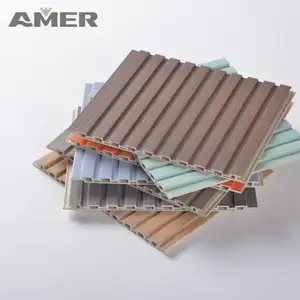 Amer floating composite carbon crystal wall panel bamboo wall paneling interior decor adhesive