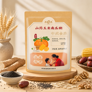 NANFANG Cereali Istantanei di Mais e Zucca 280g, Porridge Tradizionale Cinese di Cereali in Polvere, Colazione Salutare - Product Image 1