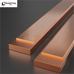 T2 Kupfers ammel schiene Kupfers tange Flaches Quadrat Kupfers tange 3 4 5 6 8 10 20 30 40 50 mm - Product Image 6