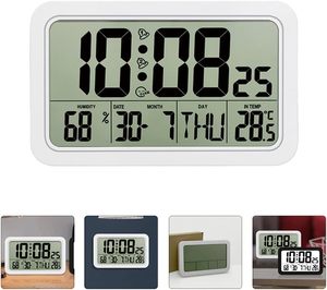 Large Screen LCD Display Kitchen Countdown <b>Timer</b> 9999-Days Count Magnetic ABS Plastic Eco-Friendly Touch Control Customizable - Product Image 3