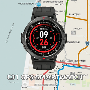 Nouveau C31 : Suivi de route hors ligne, fréquence cardiaque 5PD, capteur 6 axes, plus de 150 modes sportifs, étanche 3 ATM - Product Image 2