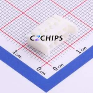 HX20017-8Y WH Housing (Wire-to-Board / Wire-to-Wire) P=2mm Connector ( Jack Structure: 2x4P )( Pitch: 2mm )( Row Spacing: 2mm ) - Product Image 1