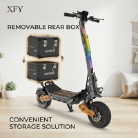 XFY Stock UE Trottinette Électrique Tout-Terrain 12 Pouces à Deux Roues pour Adulte 1500W 60V Pliable avec Boîte de Transport Étanche IP54 75km/h pour les Trajets Quotidien