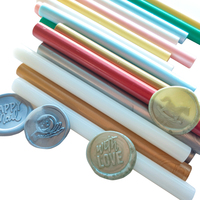 Bâton de cire à cacheter 80 couleurs en gros, bâton de sceau de cire pour mariage et lettre pour pistolet à colle de cire