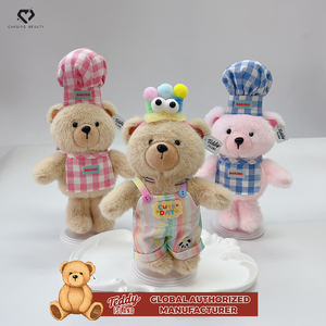 Teddy Bear <span class=keywords><strong>Peluche</strong></span> Chef Teddy con Autorizzazione Globale ISLAND, Carino, Tre Colori Disponibili - Product Image 1