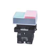 Interruptor de botón de plástico compatible con cargas de 12V 5A/10A para proyectos de cajas de plástico personalizadas