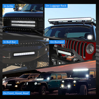 Barre lumineuse Led Super lumineuse 50 pouces 500W haute puissance 4X4 voiture tout-terrain