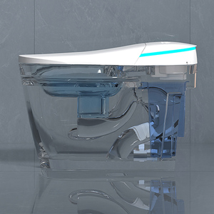 Mini Egg-Shaped Smart Toilet with Automatic UV Integration P-Trap Drainage Remote <strong>Control</strong> Seat Heating Strap for Small Spaces - Product Image 5