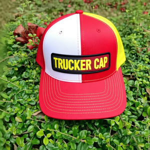 Gorra trucker de malla de 5 paneles unisex personalizada al por mayor, de algodón negro de alta calidad con logo, ideal para deportes. - Product Image 2