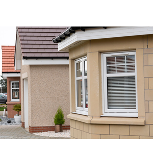 Puertas de Entrada Modernas para Hoteles Resistentes a Huracanes, Puerta Abatible Manual con Acabado en <span class=keywords><strong>PVC</strong></span>, Marco de Fibra de Vidrio con Aislamiento Térmico - Product Image 4