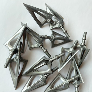 Q2 Săn Bắn 3 Cố Định Lưỡi Bắn Cung Đầu Rộng Đầu Hạt 100 Mũi Tên Tip Cho Hợp Chất recurve Cung Nỏ - Product Image 4