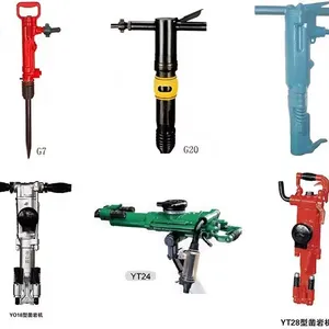 Peças de Maquinário de Mineração em Destaque: Martelo Picador Portátil, Rachador, G10, G11, G20, G40, Broca para Martelo Pneumático para Ferramentas de Mineração de Minério - Product Image 2