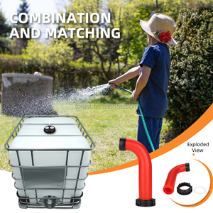 Adaptateur IBC Camlock S60x6F vers 2" BSP | Joint Pivotant Plastique Grade Alimentaire pour Liquides - Product Image 2