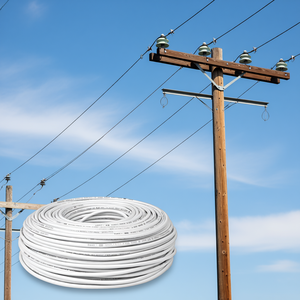 Cable Eléctrico Plano Blanco Volteck CCA-12B de 100 Metros, Conductor de Cobre Trenzado de 12 AWG, Aislamiento de PVC, Monofásico, Clasificación de 220V - Product Image 2