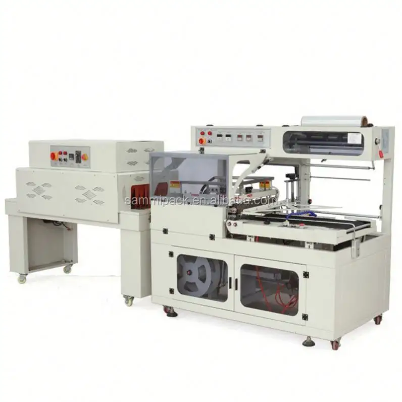 First-class packaging quality automatic film, shrink wrapping machine iwht cutter with sealer