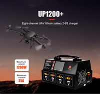 Pengisi Daya Daya Tinggi Asli Pabrik Pengisi Daya Keseimbangan LiPo/LiHV Ultra Power UP1200+ 1200W 25A 8 Saluran 2-6S Pengisi Daya Pertanian