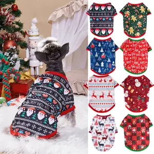 UT Großhandel Oem 2022 Neue Xs-4xl Haustier Kostüm Weihnachts kleidung Neujahr Hund und Katze Kleidung Haustiere Hund Katze Kleidung