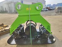 Compacteur vibrant de compacteur de plat hydraulique pour la mini excavatrice de 4-8 tonnes