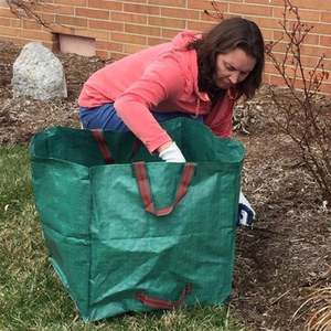 Plastic Heavy Duty Portable Garden Waste <b>Bags</b> <b>Ziplock</b> Packaging <b>Bag</b> Grabba Leaf Terrace Garden <b>Bags</b> for Tools - Product Image 6