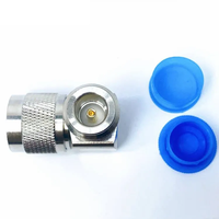 Adaptateur coaxial RF 50 ohms DC-6 GHz, connecteur mâle N vers connecteur femelle N, adaptateur de connecteur RF à 90 degrés, fourni par l'usine