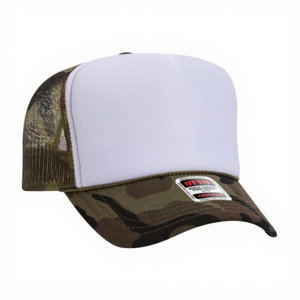 Gorra de Camionero <span class=keywords><strong>OTTO</strong></span> de Espuma Premium con Logotipo Bordado e Impresión Personalizada, de Malla, Lisa, de 5 Paneles al por Mayor - Product Image 1