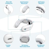 YOUMAY Masseur USB portable sans fil rechargeable électrique intelligent pour le massage du cou