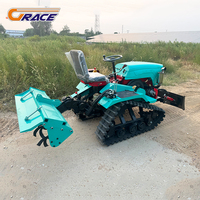 Mini motoculteur sur chenilles 25hp 35hp 60hp 80hp 100hp, tracteur sur chenilles, cultivateur à vendre