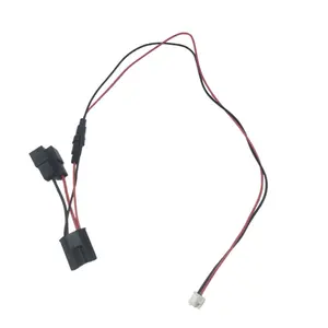Customized Cable Auto 2 Pin 8 Pin Adapter Wire Harness With Fuse Connector For Car System