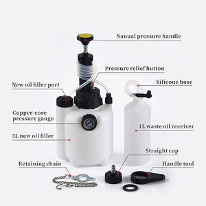 Kit de purge de liquide de <span class=keywords><strong>frein</strong></span> 3L, outil de purge manuel pour la plupart des véhicules européens - Product Image 2