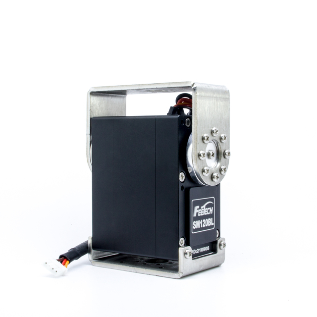 Customized Available Super Heavy Duty 120KG High Torque Metal Robot Servo 12 to 24V PLC Servo RS485 Mobus for Industry Robot