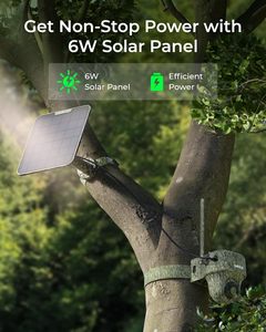 Reolink 4K <span class=keywords><strong>3G</strong></span>/4G LTE <span class=keywords><strong>Camera</strong></span> Đường Mòn di động, nhận dạng động vật, không phát sáng IR thông minh 360 ° PT chuyển động kích hoạt năng lượng mặt trời và máy ảnh Pin - Product Image 2