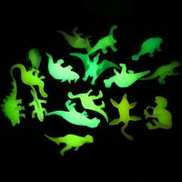 Juguete de Dinosaurio Luminoso de Simulación Personalizado, Modelo de Tiranosaurio Rex de Goma Suave Luminosa, Venta al Por Mayor