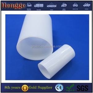 Tubo de leche de 80 mm, tubo acrílico opalino, tubo PMMA blanco, acrílico - Product Image 6