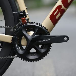 Vélo de route en carbone aérodynamique 700C BeeBIKE <span class=keywords><strong>EVO</strong></span>, entièrement équipé Shimano 105 R7120, 24 vitesses, freins à disque hydrauliques, 7,7 kg, vélo de course urbain - Product Image 5