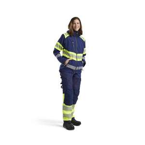 BLAKLADER - 440425138933XXXL Chaqueta Softshell de alta visibilidad para mujer Azul marino/Amarillo-EAN 7330509849828 ROPA DE TRABAJO DE 2017 - Product Image 3