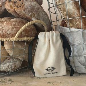 100% Organic Cotton <b>Drawstring</b> Bag Reusable Small <b>Pouch</b> Bag Fashion Trendy <b>Drawstring</b> <b>Pouch</b> Bag - Product Image 1