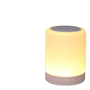Lampe Led intelligente avec haut-parleur, interrupteur tactile, sans fil, avec haut-parleur, <span class=keywords><strong>color</strong></span>ée, éclairage nocturne, lampe de chevet, pour mieux dormir - Product Image 1