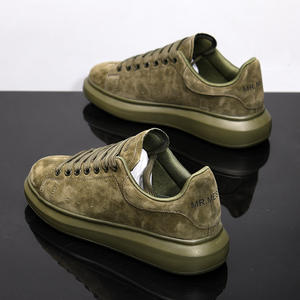 Zapatillas Casuales Unisex <span class=keywords><strong>de</strong></span> Lujo para Mujer, Zapatos Planos <span class=keywords><strong>de</strong></span> Gamuza con Plataforma, Estilo Skate, Deportivas con Suela Gruesa para Correr, Caminar y <span class=keywords><strong>Tenis</strong></span> - Product Image 6