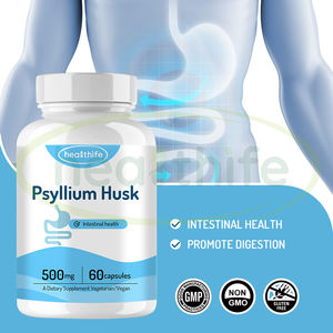 Bedak ekstrak biji sekam organik psylthife 500mg/60 Kapsul kapsul kapsul sekam <span class=keywords><strong>Psyllium</strong></span> - Product Image 3