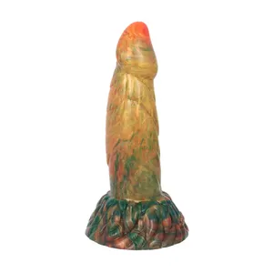 In vendita dimensioni 20*5cm peso netto 408.5g dildo in silicone artificiale con forti ventose giocattoli adulti del sesso