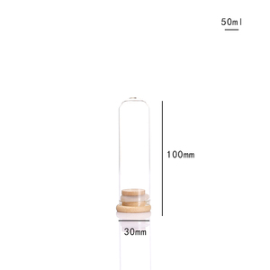 หลอดใสสำหรับเด็กทรงกระบอกไม้ก๊อกหลอดแก้วหลอดซิการ์แพคเกจทรงกรวย - Product Image 5