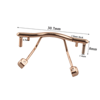 Support de nez métallique à visser pour lunettes, pour réparation de lunettes